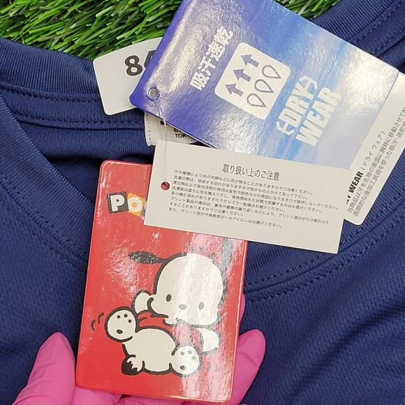 Pochacco Sanrio Dog Shirt Womens 2XL 20x26 Navy-Blue Hello-Kitty - Picture 6 of 14